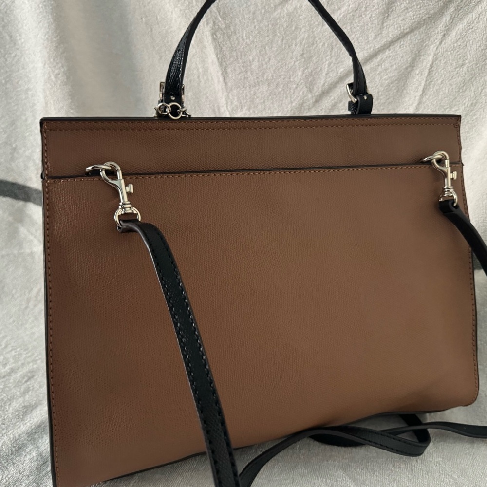 GUESS Huntley Top-Handle Flap-Front Satchel - Picture 2 of 15